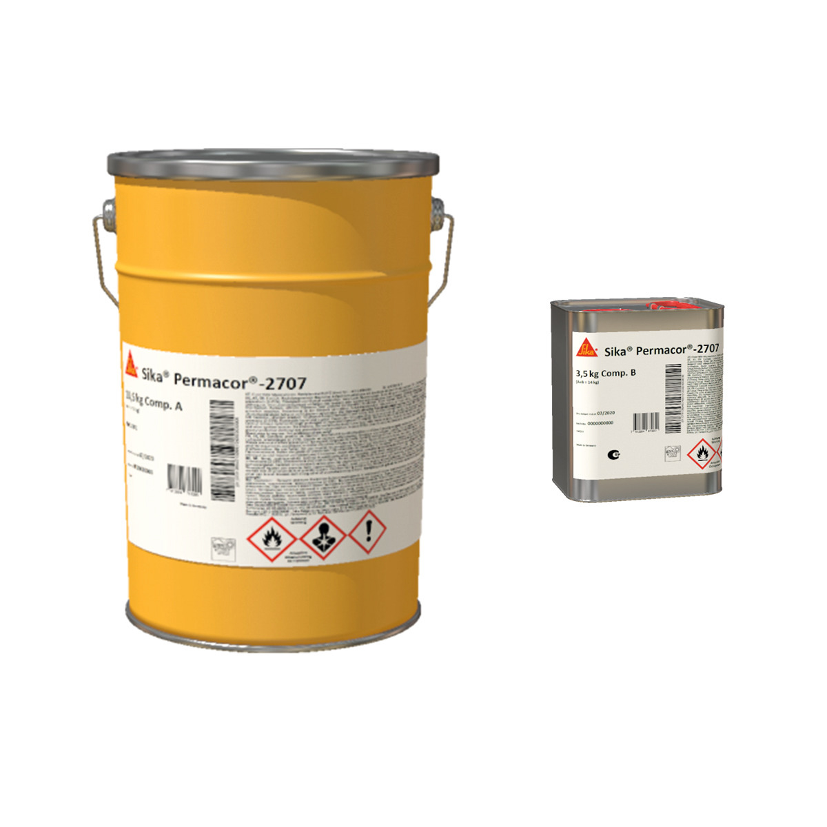 Sikapermacor-2707 (AB) PG 1 14,0 kg RAL 6021